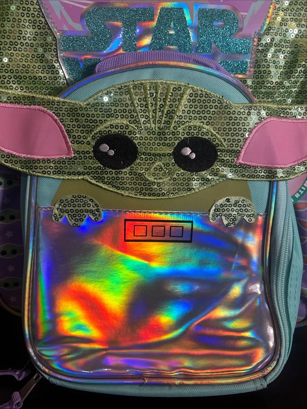 Disney Star Wars The Mandalorian Grogu (Baby Yoda) Backpack School Lunchbox